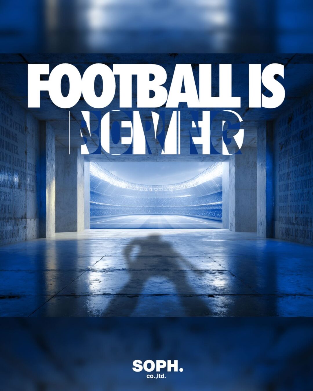 コンセプトストア「V.A.」にて“FOOTBALL IS NEVER BORING presented by SOPH. POP-UP”が2026年 5/15~6/14 開催 (ヴィエー ソフネット フットボール イズ ネバーマインド ボーリング ポップアップ)