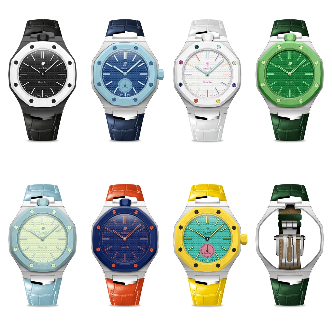 「Audemars Piguet × Swatch Royal Pop」腕時計化専用ケース第2弾が発売 (GOLDEN CONCEPT オーデマ ピゲ スウォッチ ロイヤル ポップ)