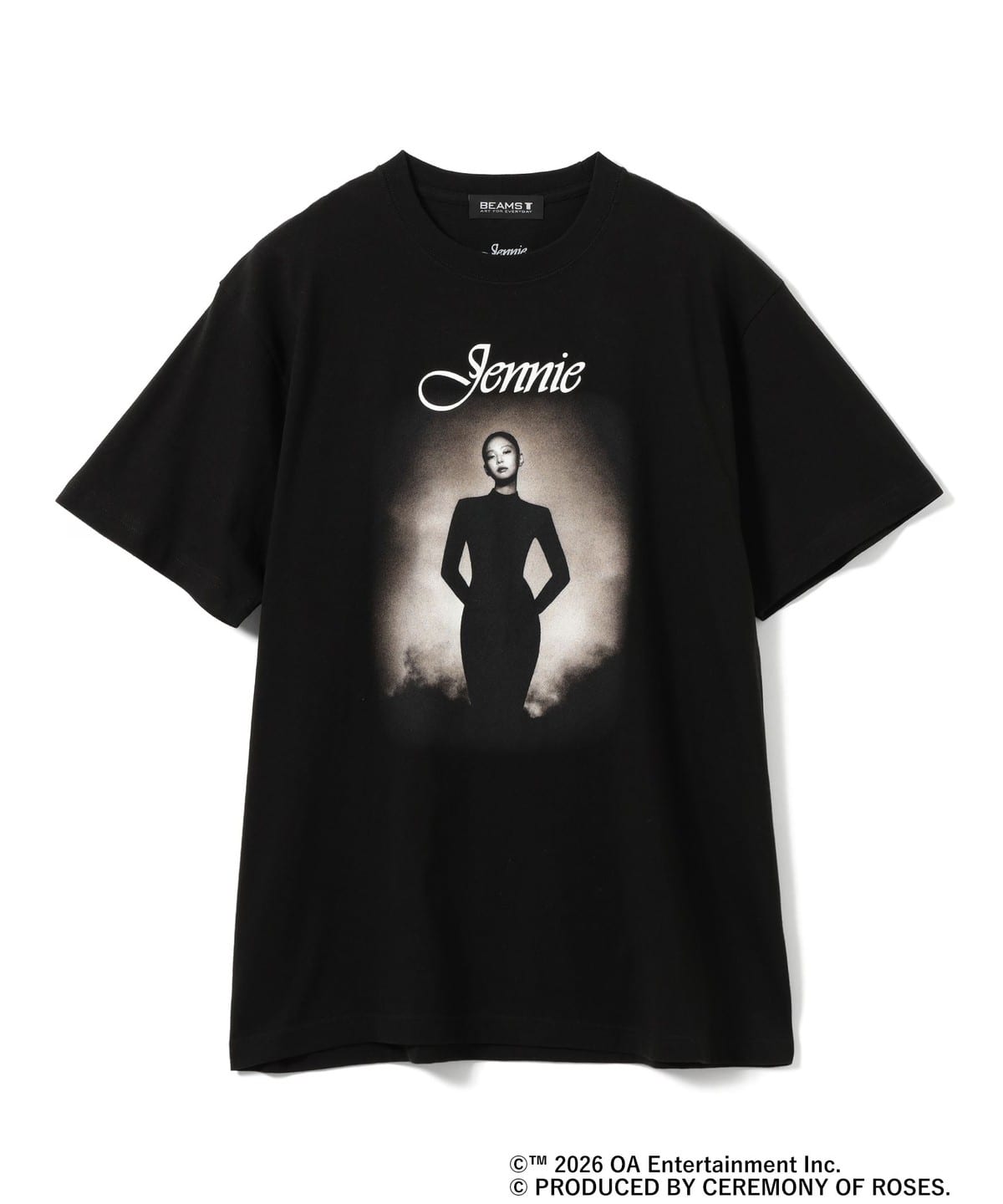 BLACKPINK JENNIE をフィーチャーしたヴィンテージライク フォトTeeが発売 (ブラックピンク ジェニー BEAMS T ビームス)