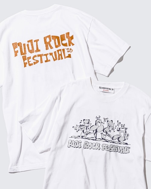 フジロック 26 × ビームス コラボTEEが 5/15 予約開始 & 6/22 発売 (FUJI ROCK FESTIVAL 2026 BEAMS)
