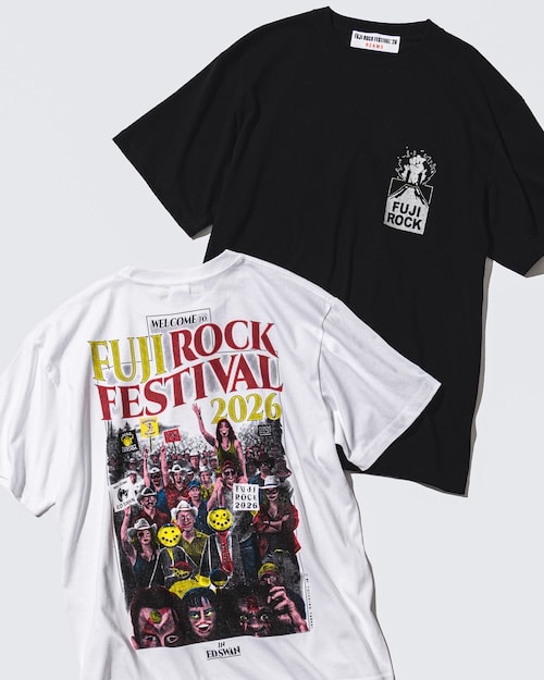 フジロック 26 × ビームス コラボTEEが 5/15 予約開始 & 6/22 発売 (FUJI ROCK FESTIVAL 2026 BEAMS)