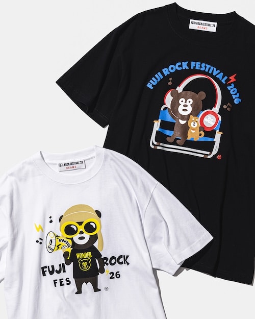 フジロック 26 × ビームス コラボTEEが 5/15 予約開始 & 6/22 発売 (FUJI ROCK FESTIVAL 2026 BEAMS)
