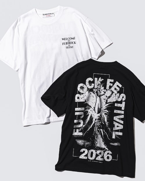 フジロック 26 × ビームス コラボTEEが 5/15 予約開始 & 6/22 発売 (FUJI ROCK FESTIVAL 2026 BEAMS)