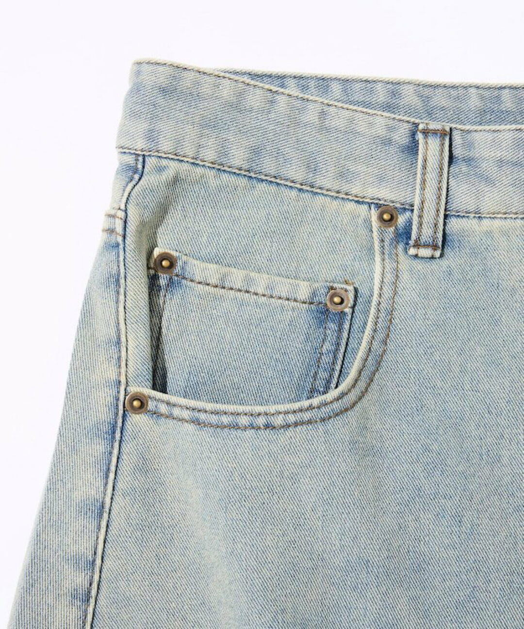 FREAK’S STORE 2026 SS “ワイドシルエット ヴィンテージ加工 クロップド カーブ デニム ショートパンツ”が発売 (フリークスストア)