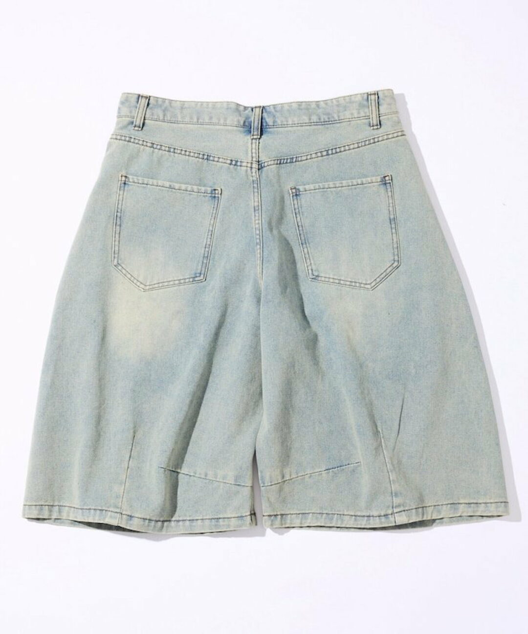 FREAK’S STORE 2026 SS “ワイドシルエット ヴィンテージ加工 クロップド カーブ デニム ショートパンツ”が発売 (フリークスストア)