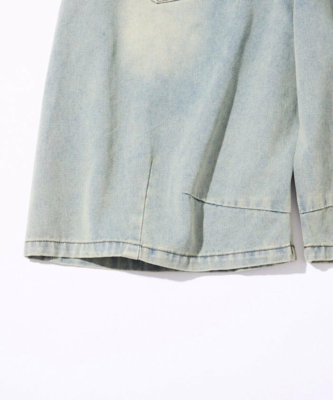 FREAK’S STORE 2026 SS “ワイドシルエット ヴィンテージ加工 クロップド カーブ デニム ショートパンツ”が発売 (フリークスストア)