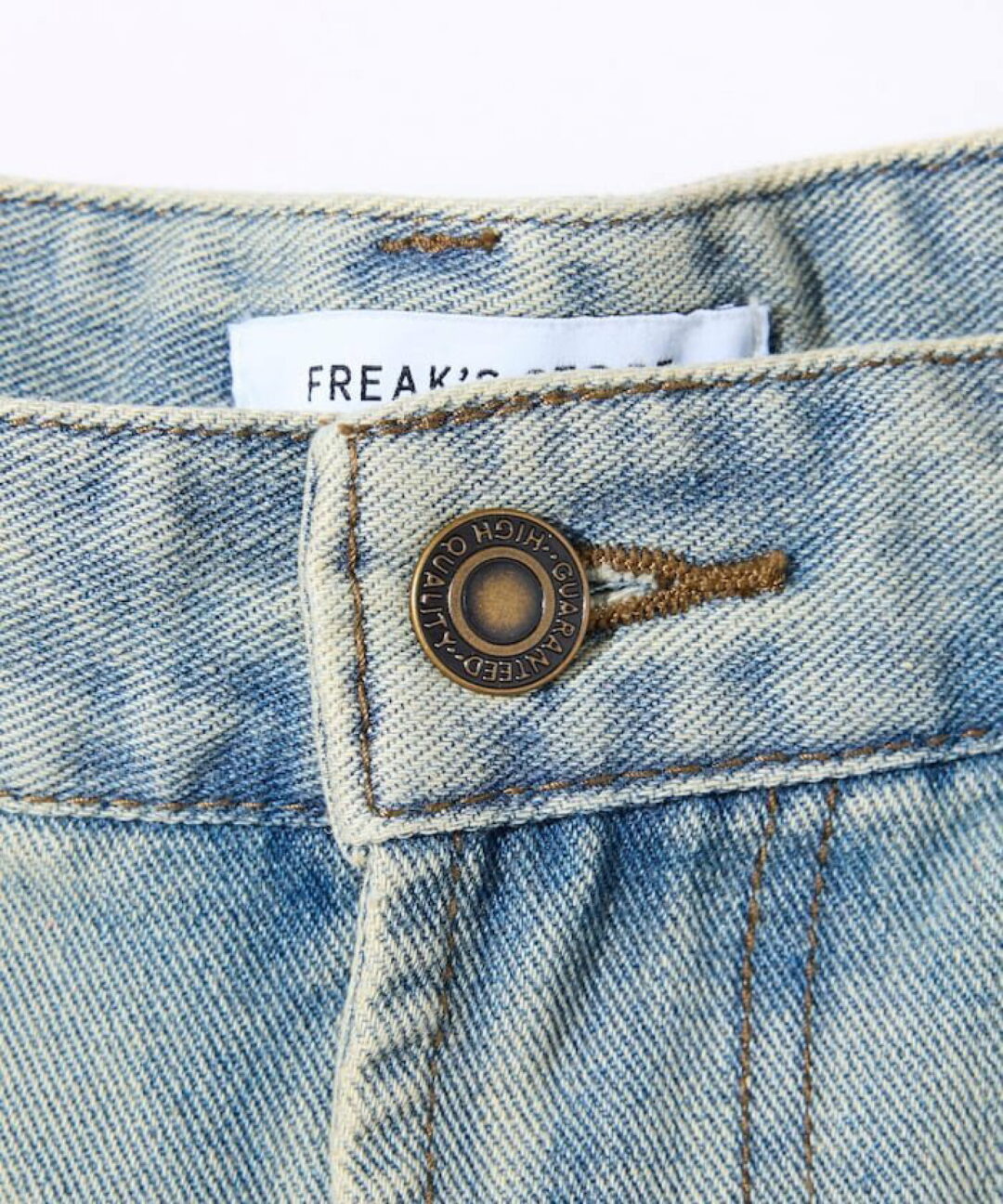 FREAK’S STORE 2026 SS “ワイドシルエット ヴィンテージ加工 クロップド カーブ デニム ショートパンツ”が発売 (フリークスストア)