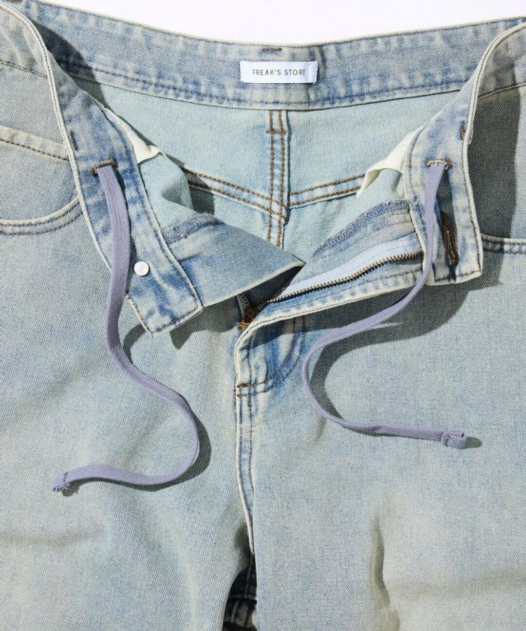 FREAK’S STORE 2026 SS “ワイドシルエット ヴィンテージ加工 クロップド カーブ デニム ショートパンツ”が発売 (フリークスストア)