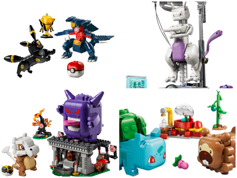 ポケモン × レゴ 「レゴスマートプレイ」対応コラボレーションが2026年 8月 発売予定 (LEGO Pokemon)