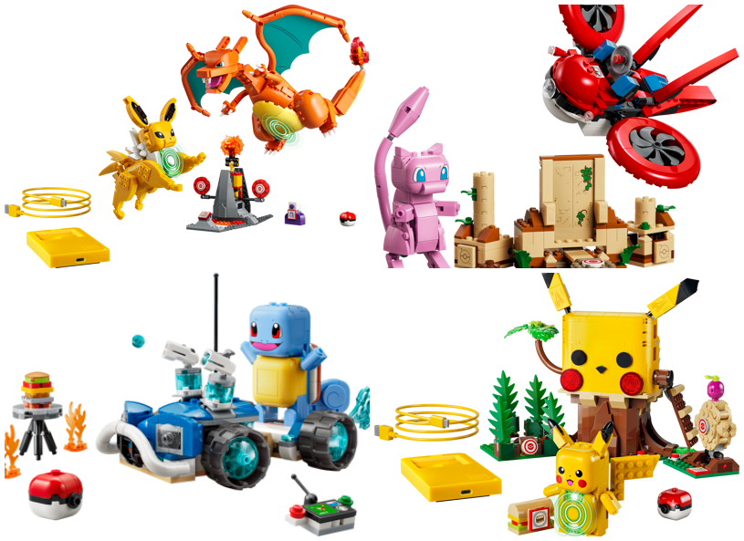 ポケモン × レゴ 「レゴスマートプレイ」対応コラボレーションが2026年 8月 発売予定 (LEGO Pokemon)