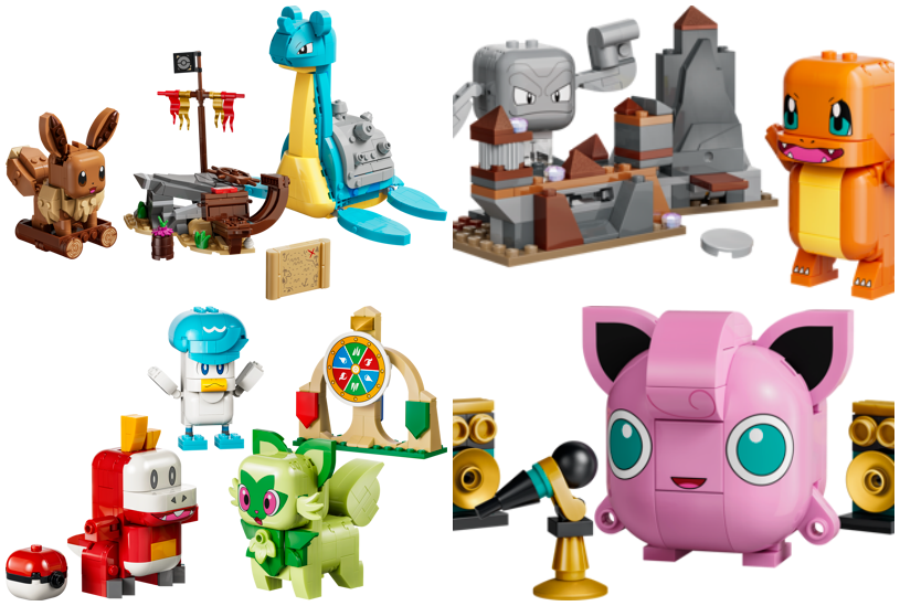 ポケモン × レゴ 「レゴスマートプレイ」対応コラボレーションが2026年 8月 発売予定 (LEGO Pokemon)