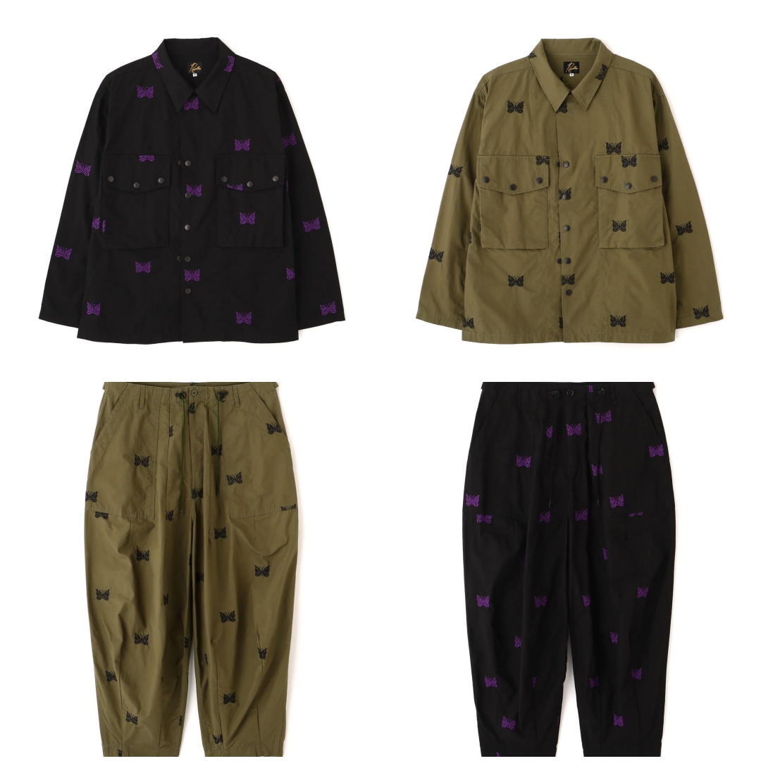 NEEDLES × BEAVER 2026 FW 別注 “Field Jacket & H.D. Pants – Cotton Ripstop”が10月上旬 発売 (ニードルズ ビーバー)