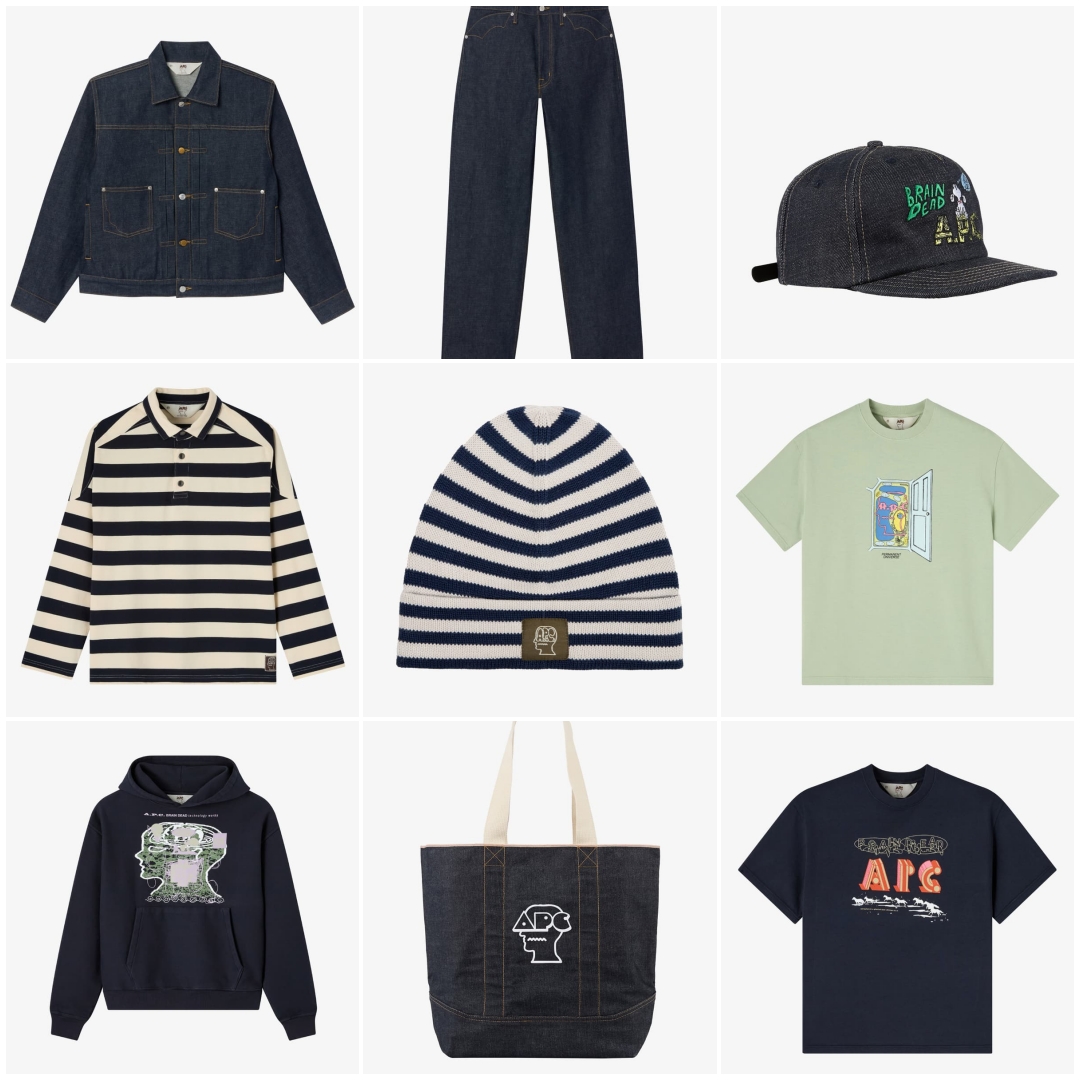 A.P.C. × Brain Dead コラボ「INTERACTION #29」が2026年 5/8 発売 (アーペーセー ブレインデッド)