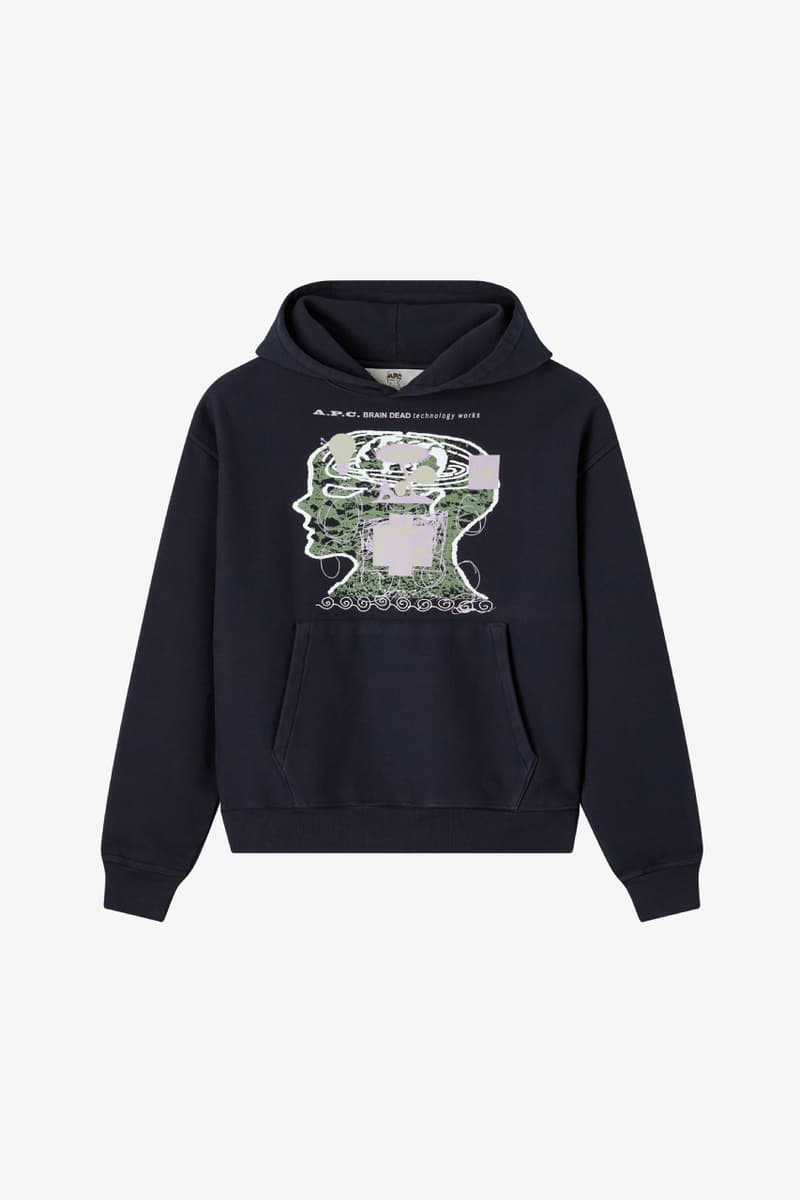 A.P.C. × Brain Dead コラボ「INTERACTION #29」が2026年 5/8 発売 (アーペーセー ブレインデッド)