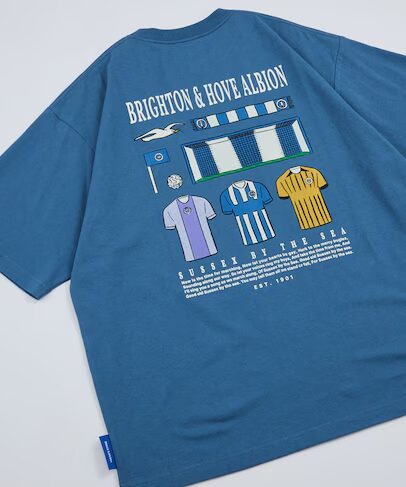 三笘薫所属「ブライトン」× フリークスストア 初コラボアイテムが5/22 12:00 発売 (Brighton & Hove Albion FC FREAK’S STORE)