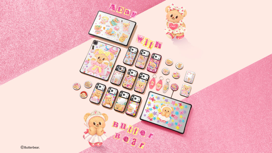 CASETiFY × Butterbear コラボが2026年 5/14 発売 (ケースティファイ バターベア)