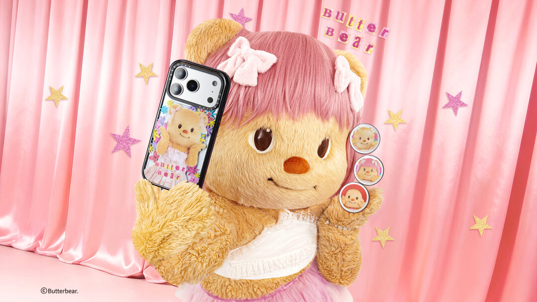 CASETiFY × Butterbear コラボが2026年 5/14 発売 (ケースティファイ バターベア)