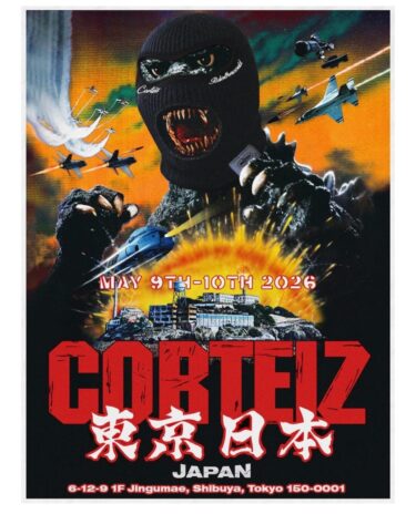 Corteiz TOKYO POP UPが2026年 5/9 & 5/10 開催 (コーテイズ トウキョウ ポップアップ)