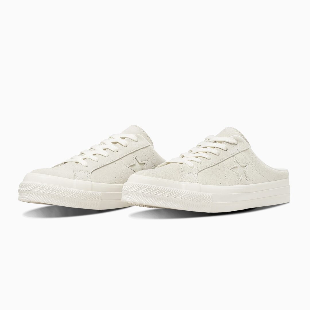 【2026年 5/15 発売】CONVERSE ONE STAR SUEDE MULE “White/Black/Brown” (コンバース ワンスター スエード ミュール) [33702980/33702981/33702982]