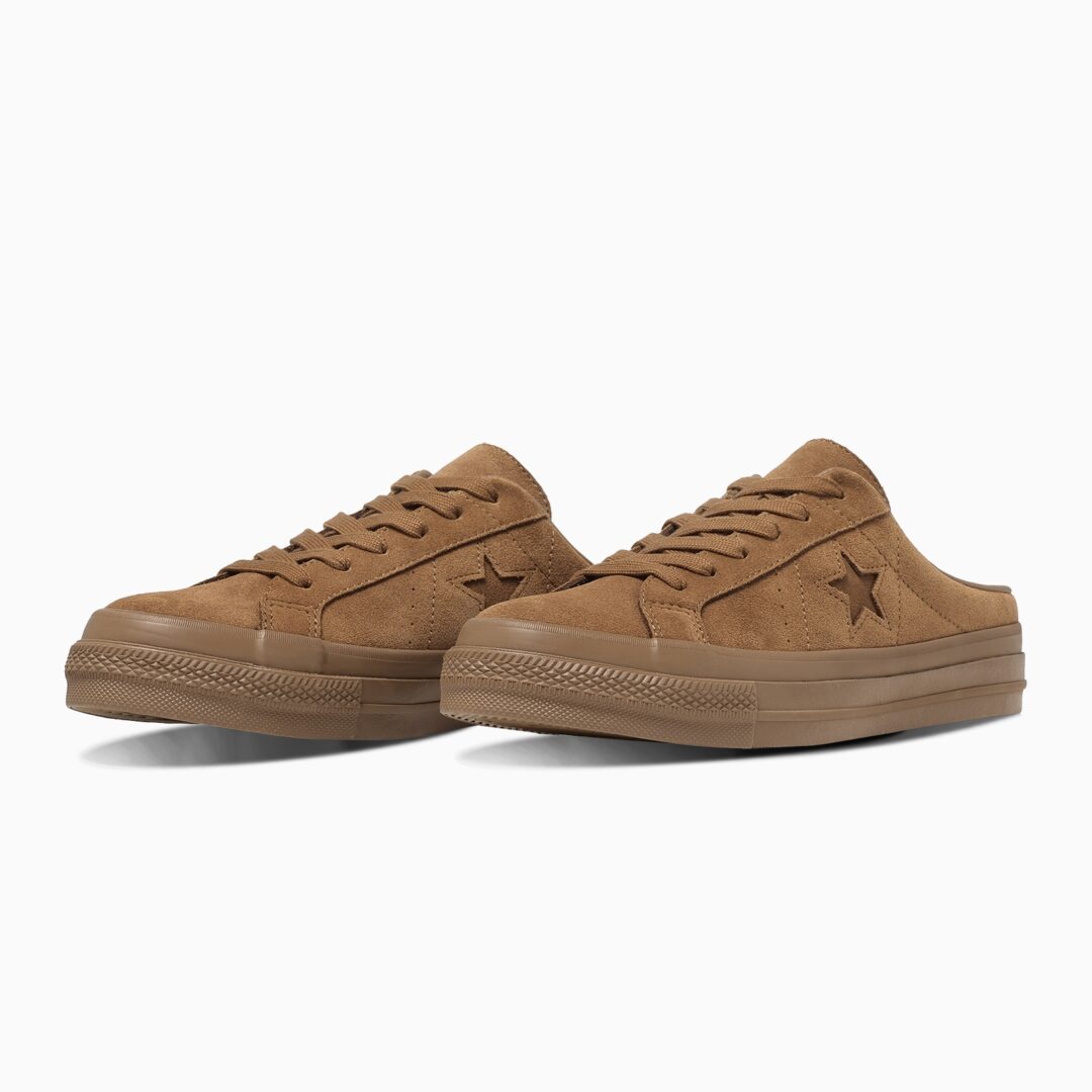 【2026年 5/15 発売】CONVERSE ONE STAR SUEDE MULE “White/Black/Brown” (コンバース ワンスター スエード ミュール) [33702980/33702981/33702982]