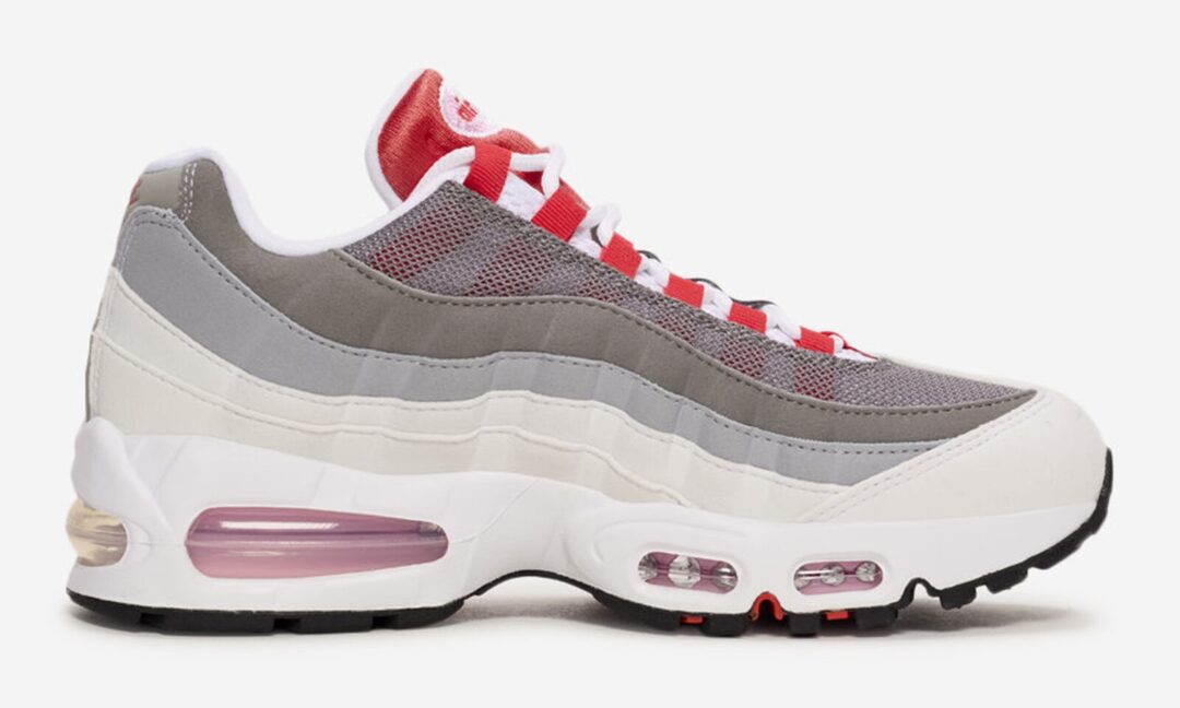 【2026年 発売】NIKE W AIR MAX 95 BIG BUBBLE “White/Light Crimson” (ナイキ エア マックス 95 ビッグバブル “ホワイト/ライトクリムゾン”) [HJ5996-101]