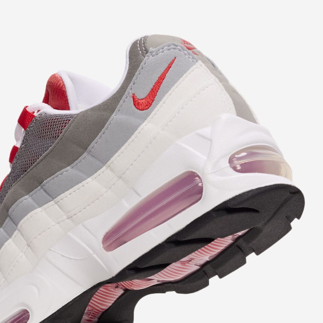 【2026年 発売】NIKE W AIR MAX 95 BIG BUBBLE “White/Light Crimson” (ナイキ エア マックス 95 ビッグバブル “ホワイト/ライトクリムゾン”) [HJ5996-101]
