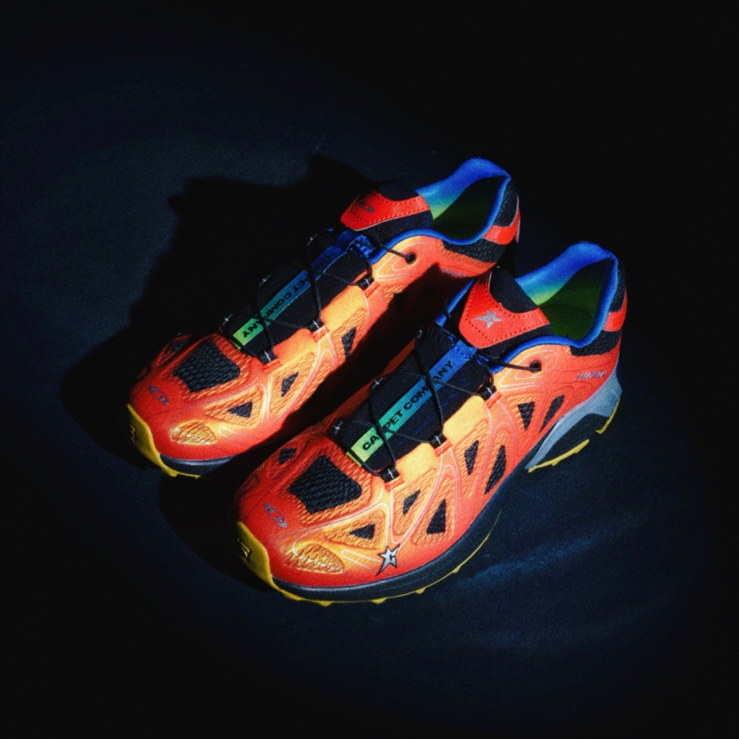 【2026年 5/16 & 5/17 & 5/21 発売】Carpet Company × Salomon XT-WHISPER VOID “Fiery Red/Ftw Silver/Black” (カーペットカンパニー サロモン) [L45466900]