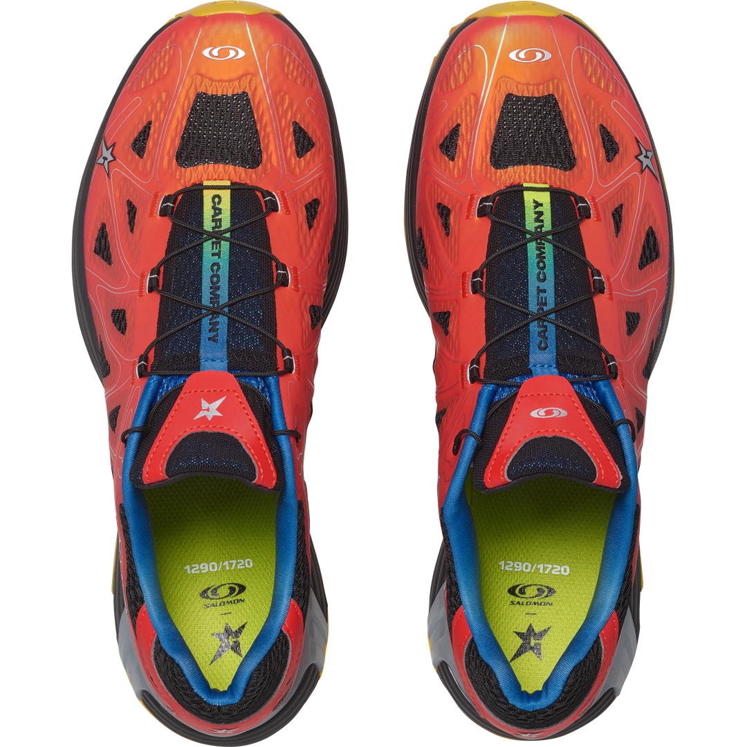 【2026年 5/16 & 5/17 & 5/21 発売】Carpet Company × Salomon XT-WHISPER VOID “Fiery Red/Ftw Silver/Black” (カーペットカンパニー サロモン) [L45466900]