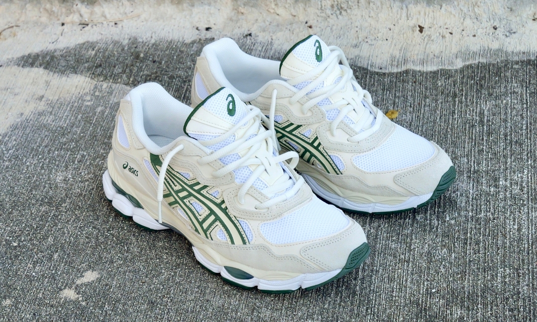 【2026年 発売】ASICS GEL-NYC “Ivory/Forest Night” (アシックス ゲル エヌワイシー) [1201A109.020]