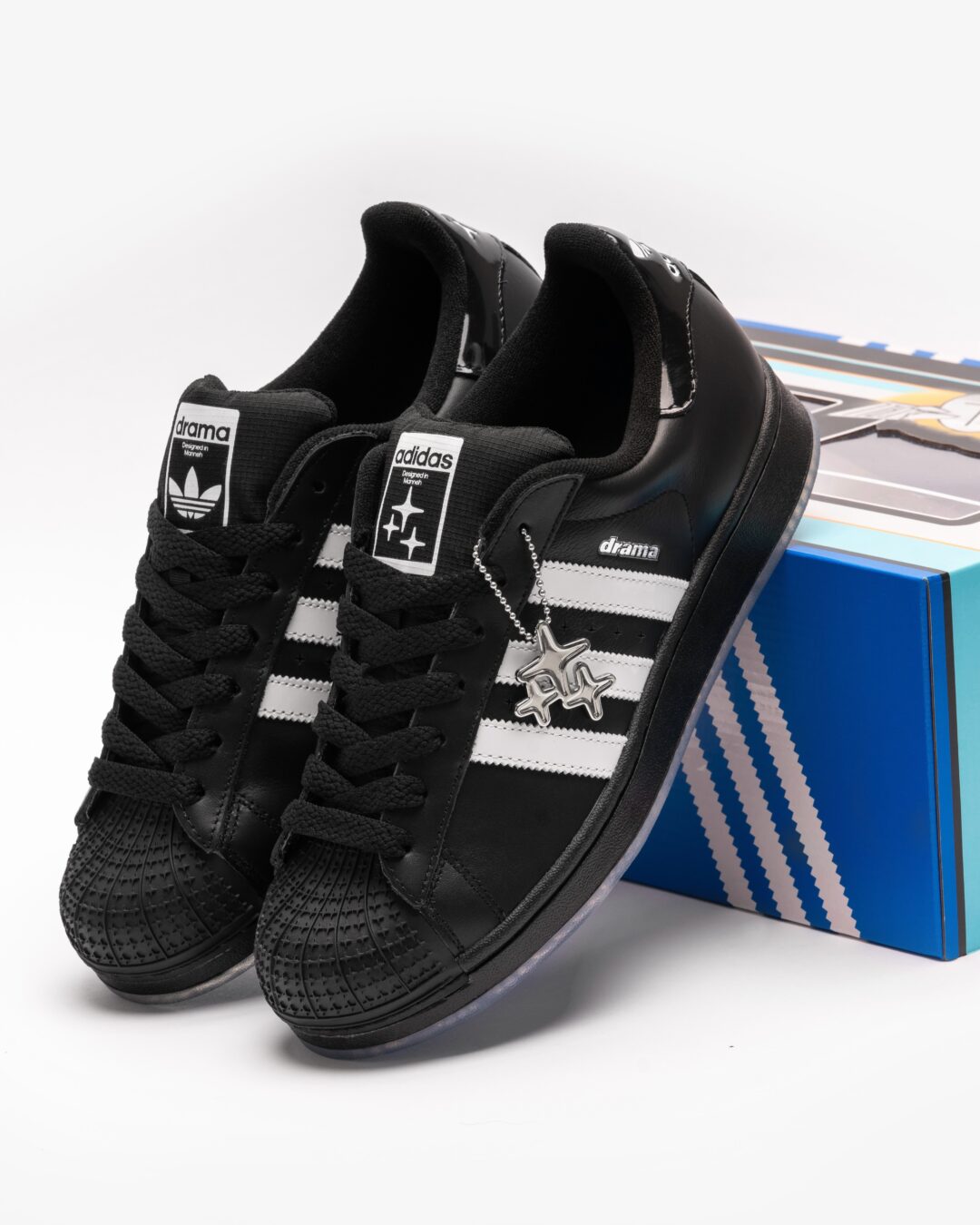 【2026年 5/30 発売予定】Drama Call × adidas Originals SUPERSTAR II “Black/White” (ドラマコール アディダス オリジナルス スーパースター 2) [JP8392]