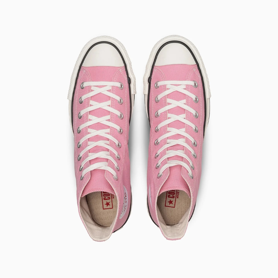 【2026年 5/15 発売】クラシックな”フォンダンピンク”のキャンバスをアッパーに採用 CONVERSE CANVAS ALL STAR J OX/HI “Fondan Pink” (コンバース キャンバス オールスター) [31318300/31318310]