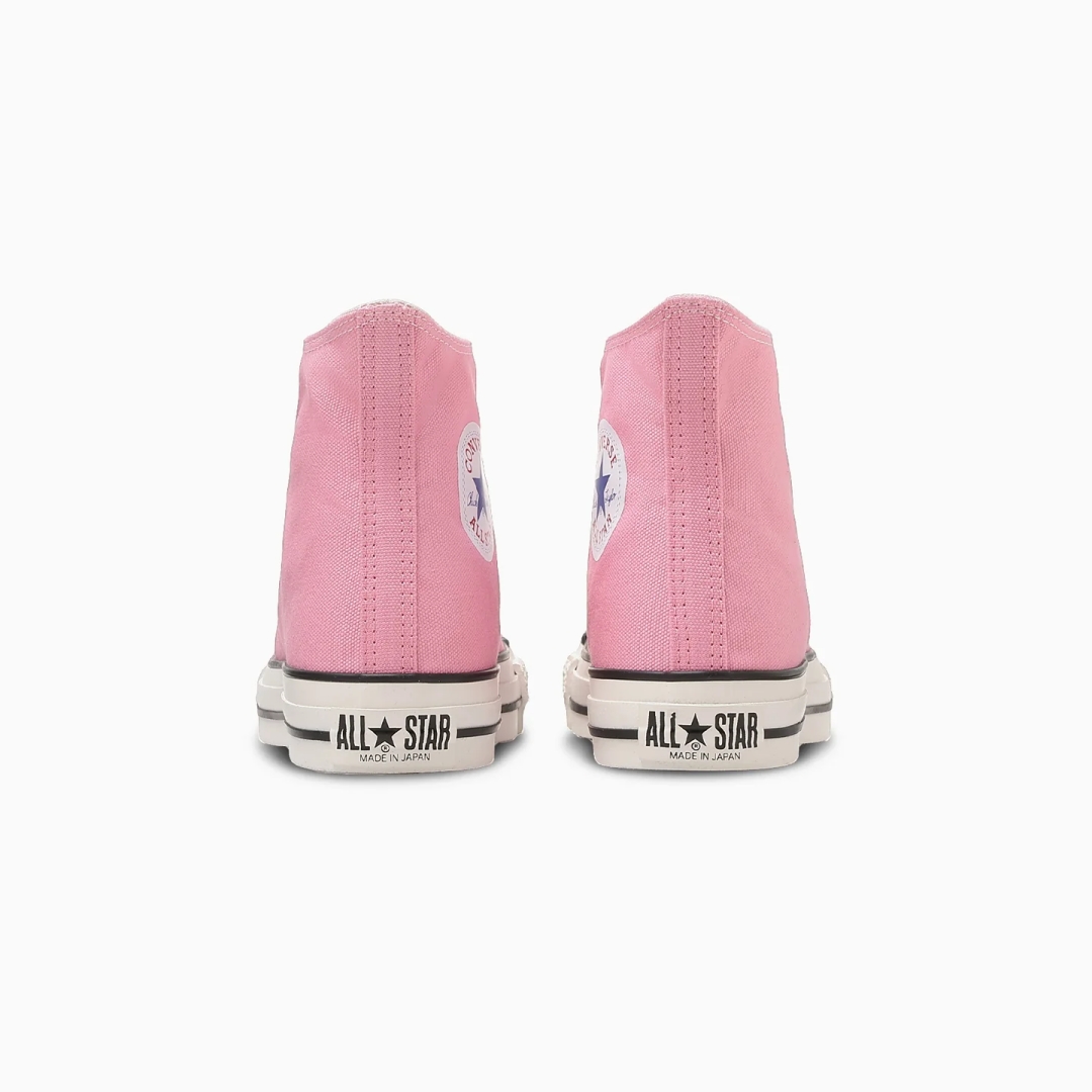 【2026年 5/15 発売】クラシックな”フォンダンピンク”のキャンバスをアッパーに採用 CONVERSE CANVAS ALL STAR J OX/HI “Fondan Pink” (コンバース キャンバス オールスター) [31318300/31318310]