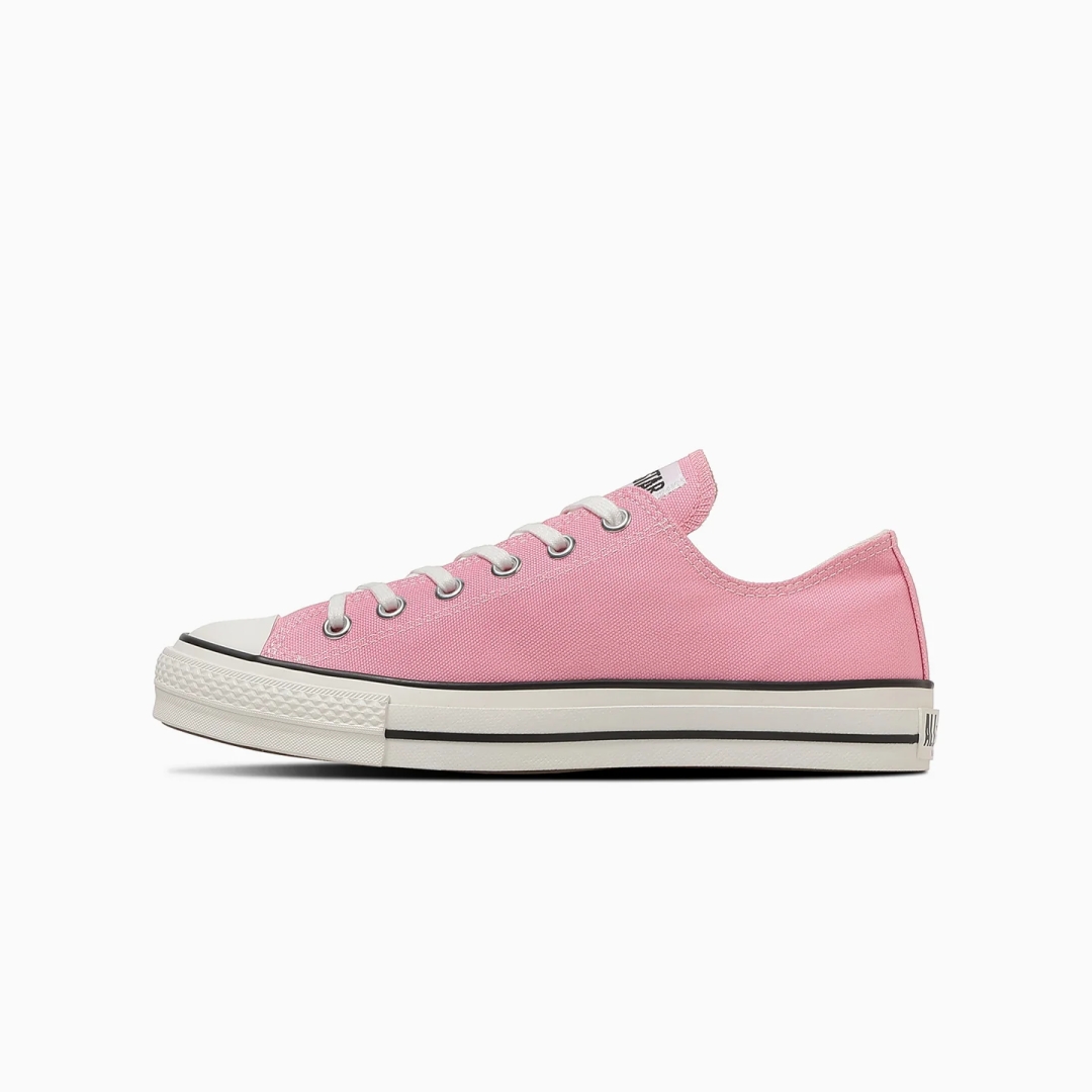 【2026年 5/15 発売】クラシックな”フォンダンピンク”のキャンバスをアッパーに採用 CONVERSE CANVAS ALL STAR J OX/HI “Fondan Pink” (コンバース キャンバス オールスター) [31318300/31318310]