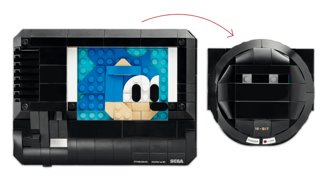 ゲーム機「SEGA Mega Drive LEGO」が2026年 6/1 発売 (レゴ セガ メガドライブ) [40926]