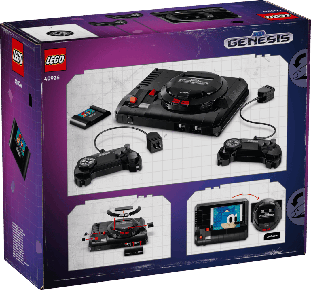ゲーム機「SEGA Mega Drive LEGO」が2026年 6/1 発売 (レゴ セガ メガドライブ) [40926]