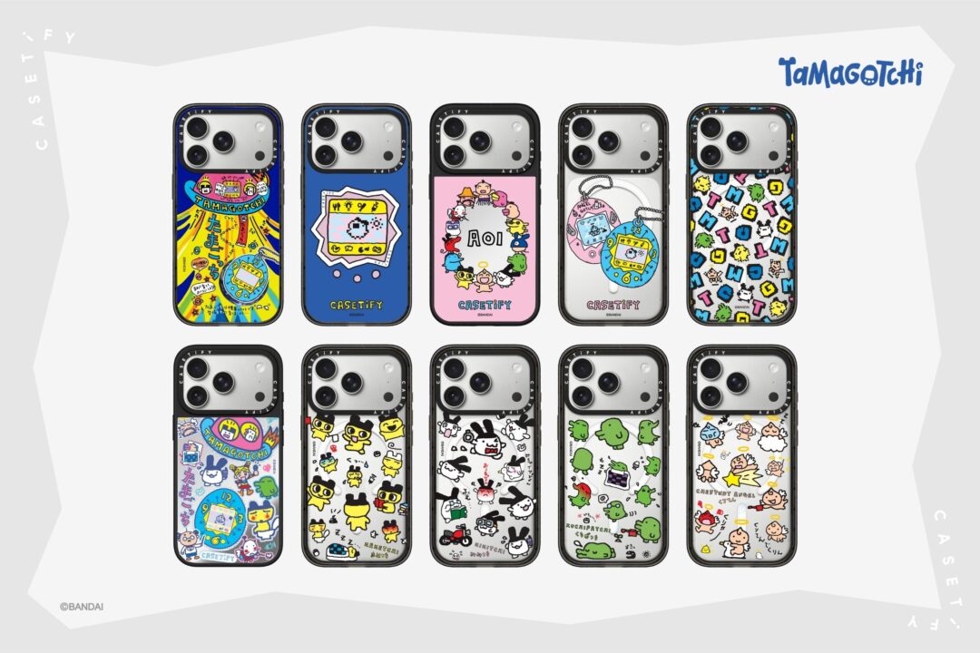 たまごっち x CASETiFY コラボコレクションが2026年 5/29 17:00 発売 (Tamagotchi ケースティファイ)
