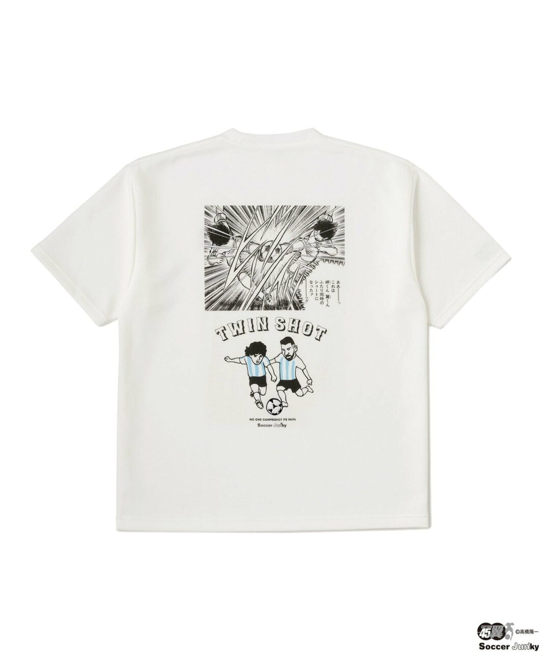 キャプテン翼 × soccer junky コラボTシャツが2026年 5月下旬 発売 (CAPTAIN TSUBASA 連載45周年)