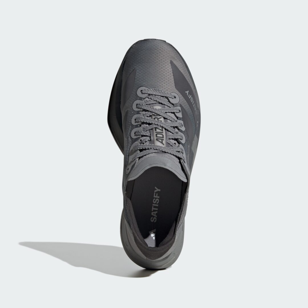 【2026年 5/25 発売】SATISFY × adidas ADIZERO ADIOS PRO 4 (アディダス サティスファイ アディゼロ アディオス プロ) [KH8439/KH8441/KH8442]