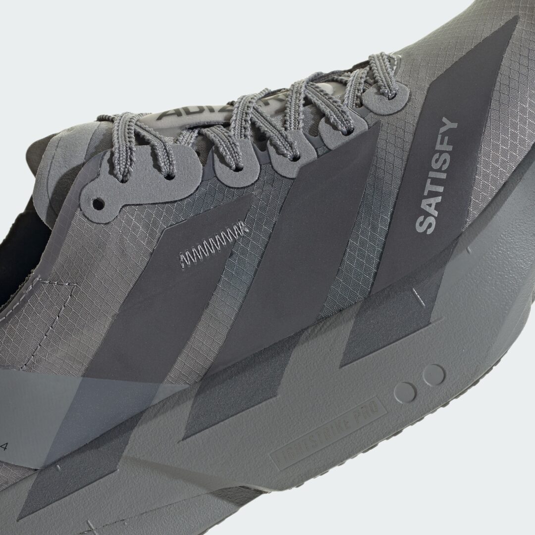 【2026年 5/25 発売】SATISFY × adidas ADIZERO ADIOS PRO 4 (アディダス サティスファイ アディゼロ アディオス プロ) [KH8439/KH8441/KH8442]