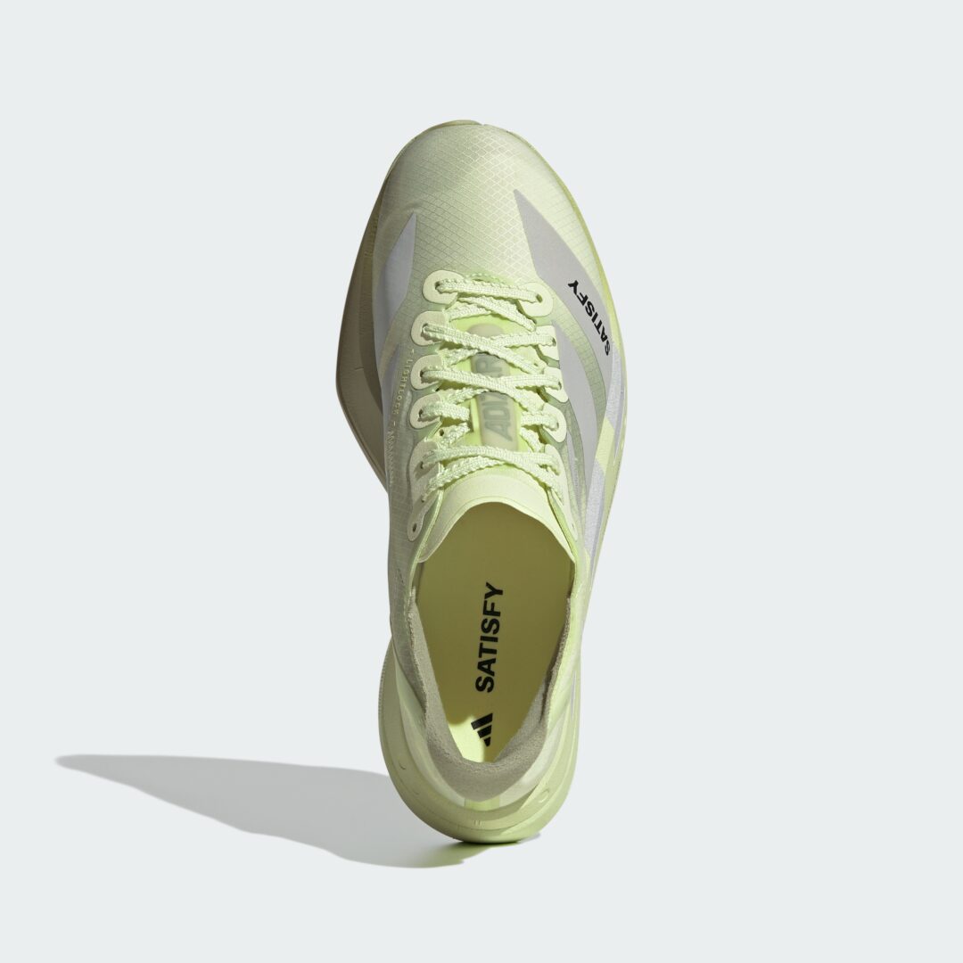 【2026年 5/25 発売】SATISFY × adidas ADIZERO ADIOS PRO 4 (アディダス サティスファイ アディゼロ アディオス プロ) [KH8439/KH8441/KH8442]
