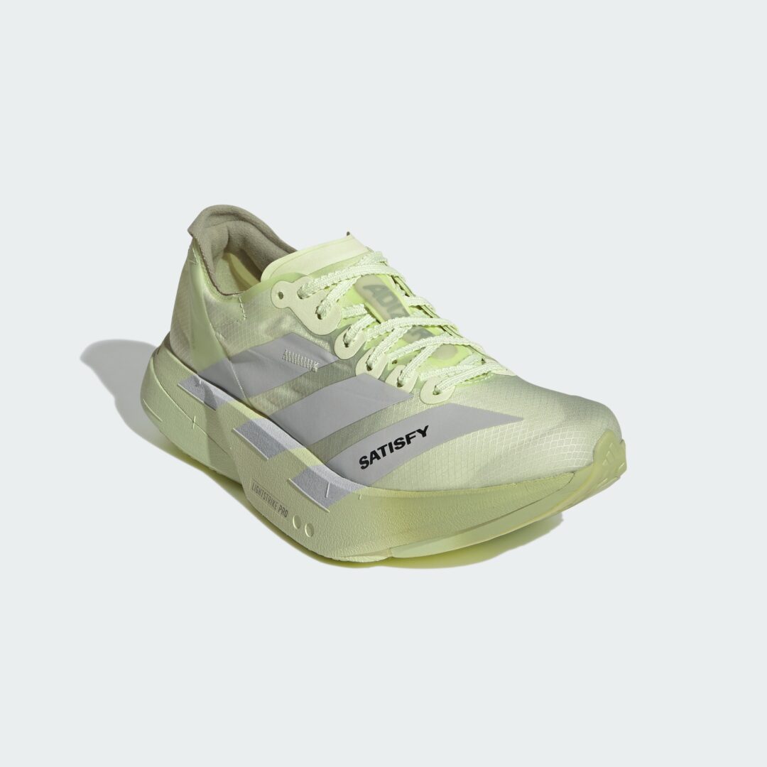 【2026年 5/25 発売】SATISFY × adidas ADIZERO ADIOS PRO 4 (アディダス サティスファイ アディゼロ アディオス プロ) [KH8439/KH8441/KH8442]
