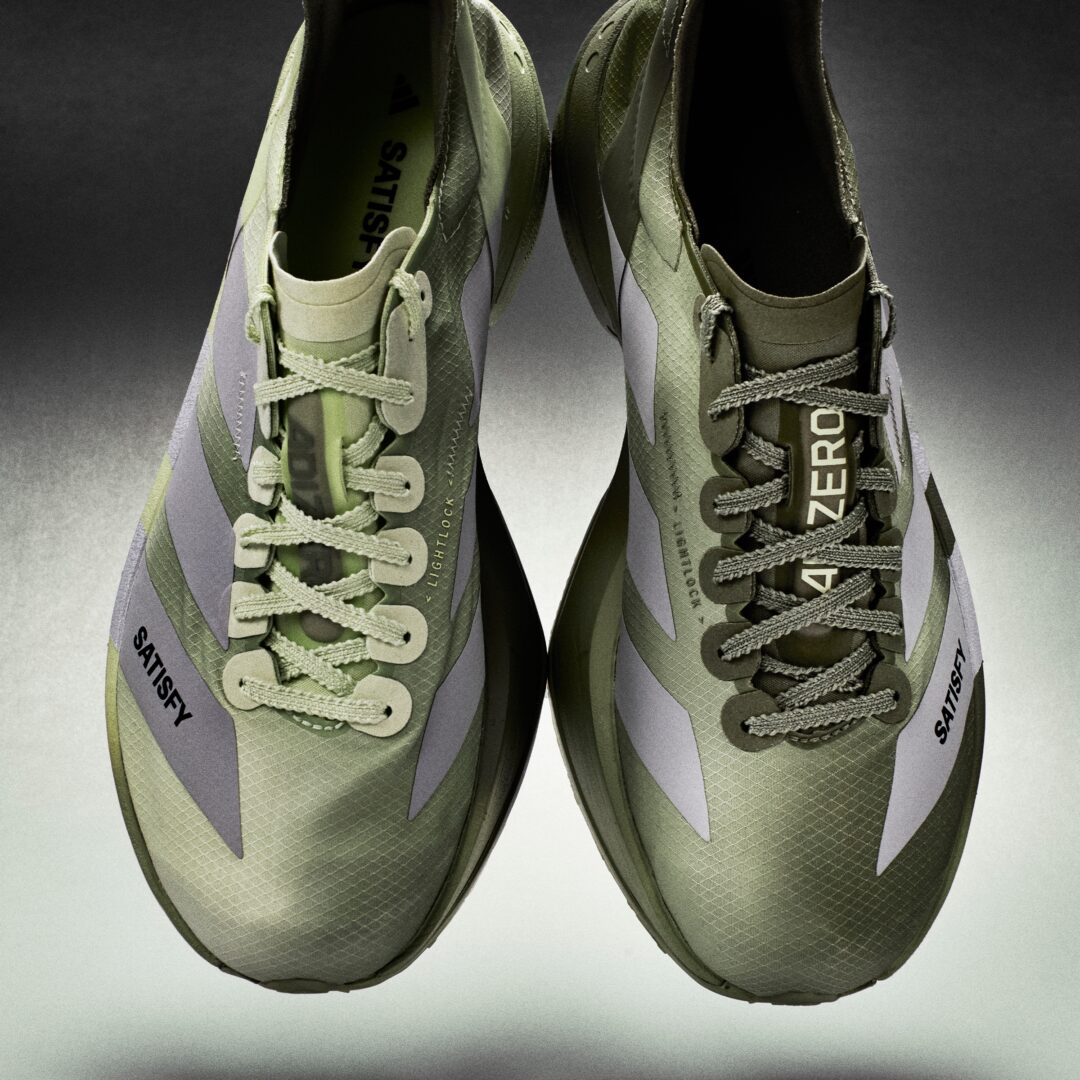 【2026年 5/25 発売】SATISFY × adidas ADIZERO ADIOS PRO 4 (アディダス サティスファイ アディゼロ アディオス プロ) [KH8439/KH8441/KH8442]