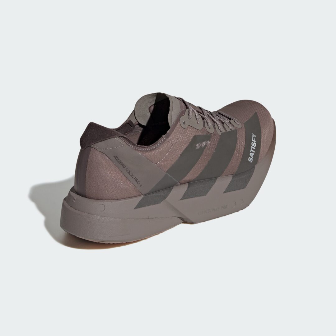 【2026年 5/25 発売】SATISFY × adidas ADIZERO ADIOS PRO 4 (アディダス サティスファイ アディゼロ アディオス プロ) [KH8439/KH8441/KH8442]