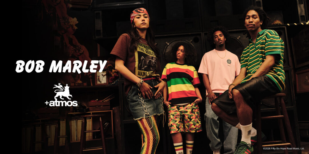 atmos × Bob Marley Spring & Summer 2026 Collectionが2026年 5/23 発売 (アトモス ボブ・マーリー)