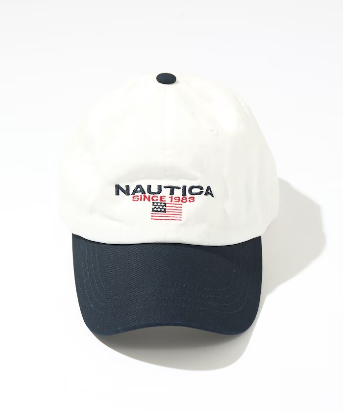 NAUTICA 2026 SS “フラッグロゴ刺繍 ベースボールキャップ”が発売 (ノーティカ)