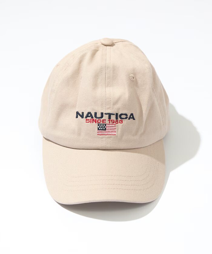 NAUTICA 2026 SS “フラッグロゴ刺繍 ベースボールキャップ”が発売 (ノーティカ)