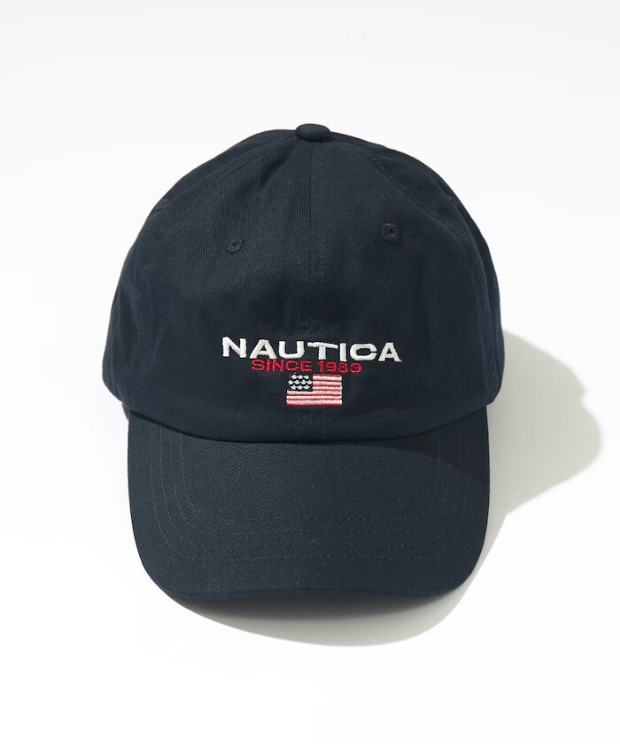 NAUTICA 2026 SS “フラッグロゴ刺繍 ベースボールキャップ”が発売 (ノーティカ)
