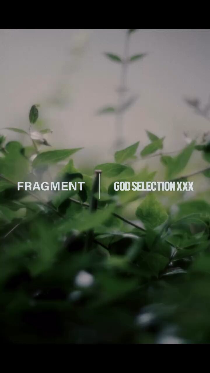 FRAGMENT × GOD SELECTION XXX “13th ANNIVERSARY”が2026年 5/25 17:00~発売 (ゴッド セレクション XXX 13周年)