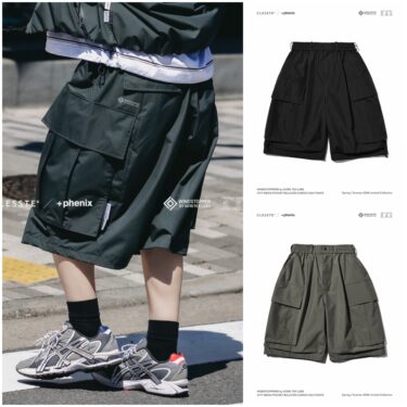 CLESSTE × Plus Phenix 2026 SS 別注 “WINDSTOPPER by GORE-TEX LABS CITY MEGA POCKET BALLOON CARGO HALF PANTS”が5/6 発売 (クレスト プラスフェニックス ゴアテックス ウィンドストッパー パンツ)