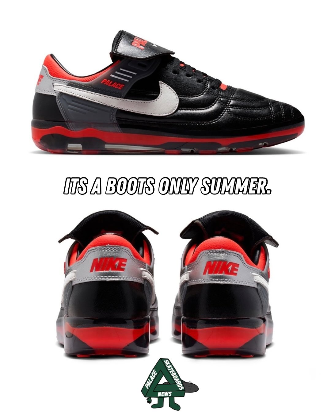 【国内 2026年 6/13 & 6/14 & 6/16 発売】Palace Skateboards × NIKE CRYOSHOT “World Cup/Black/Crimson” (パレス スケートボード ナイキ クライオショット “ワールドカップ/ブラック/クリムゾン”) [IM0702-001]